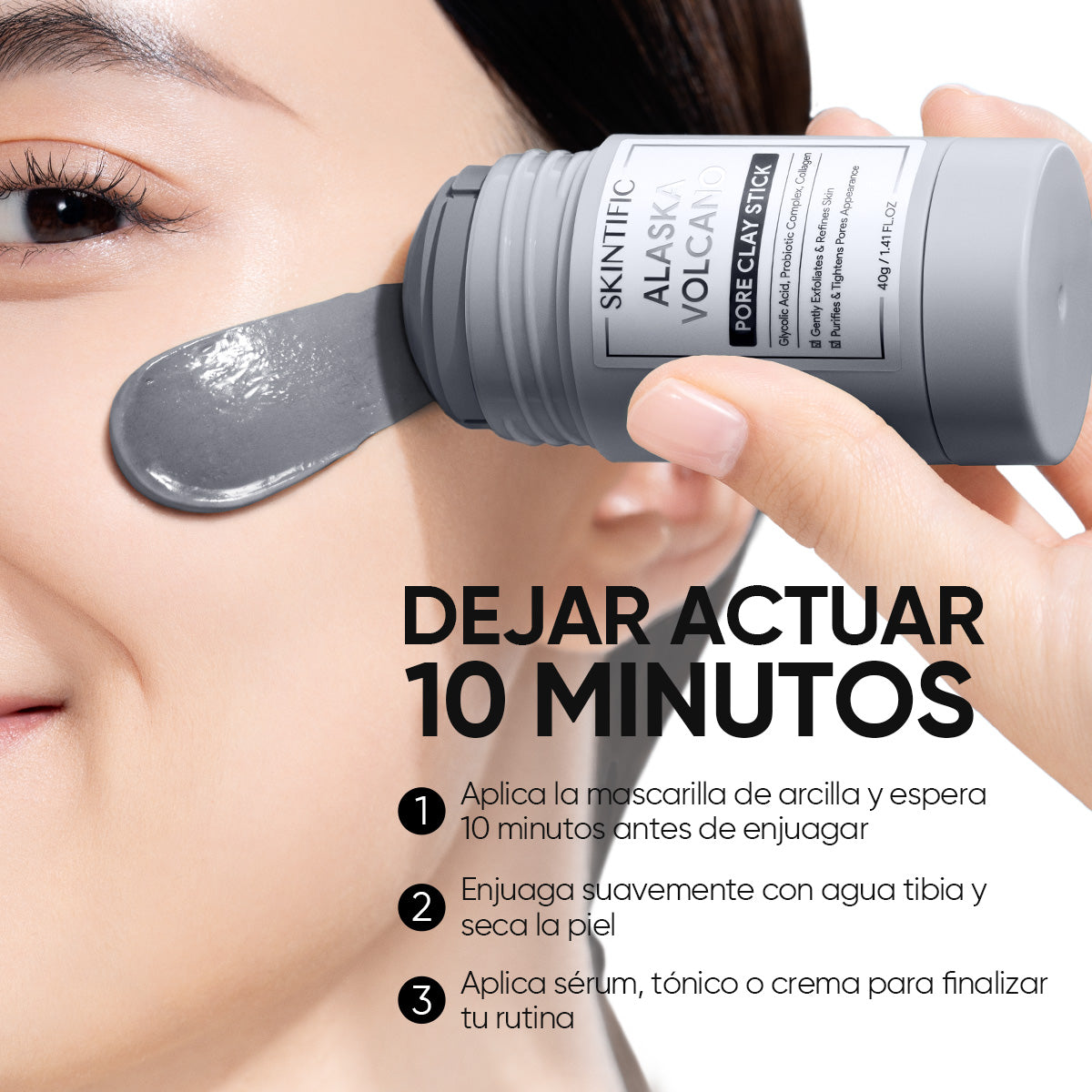 Alaska Volcano Blackhead & Pore Deep Cleansing Clay Mask Stick