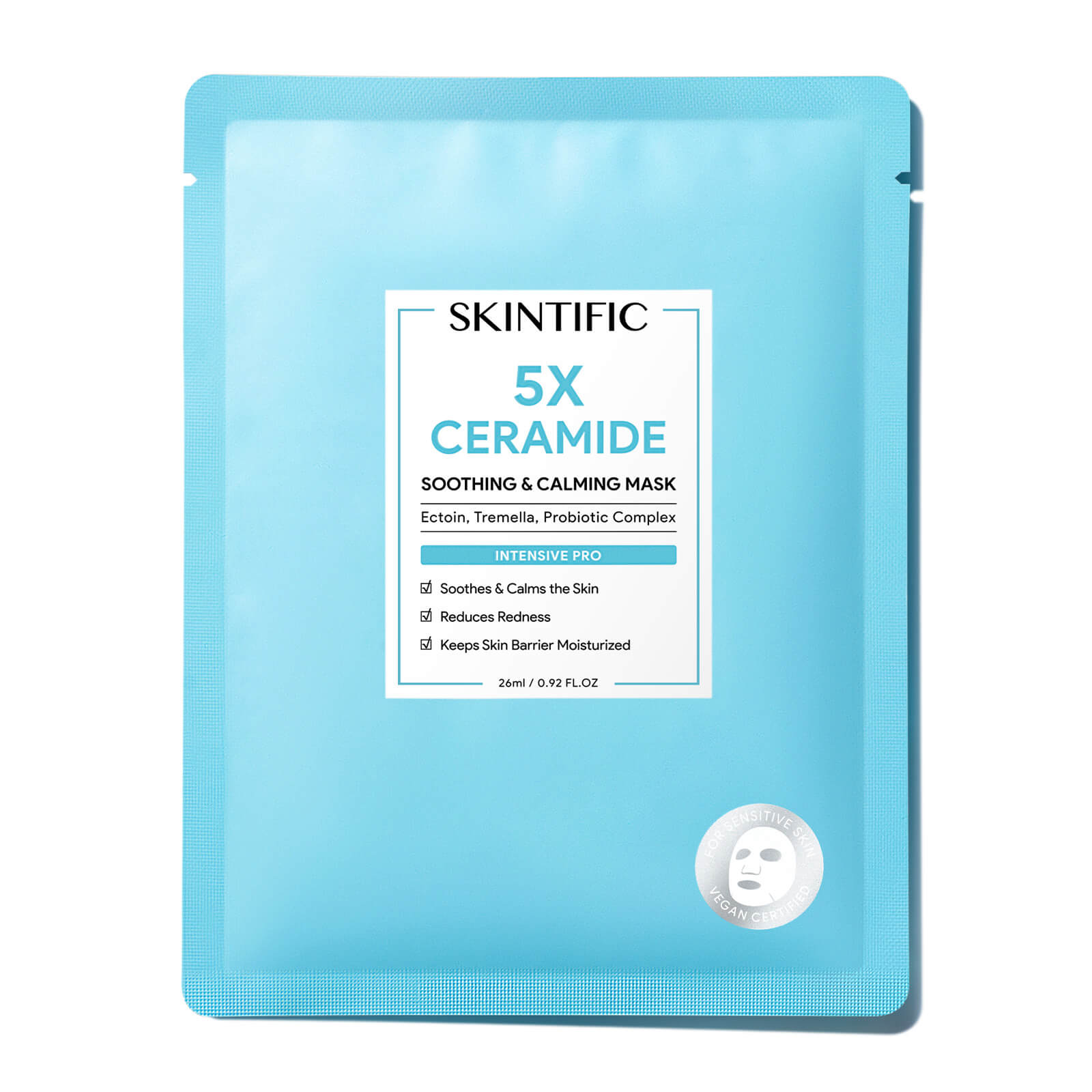5X Ceramide Soothing & Calming Sheet Mask 1pcs