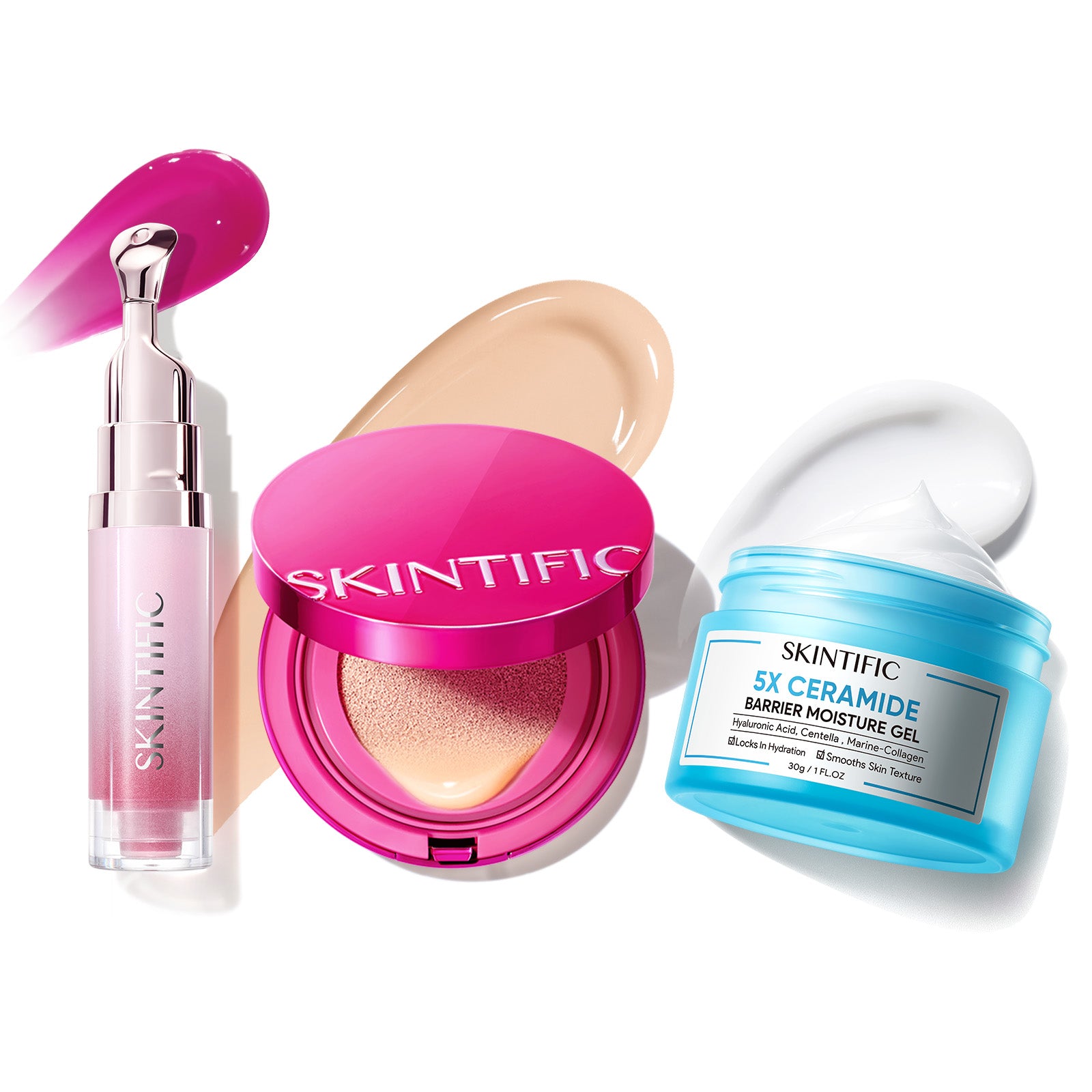 Lip Serum + Cover Cushion + 5X Ceramide Barrier