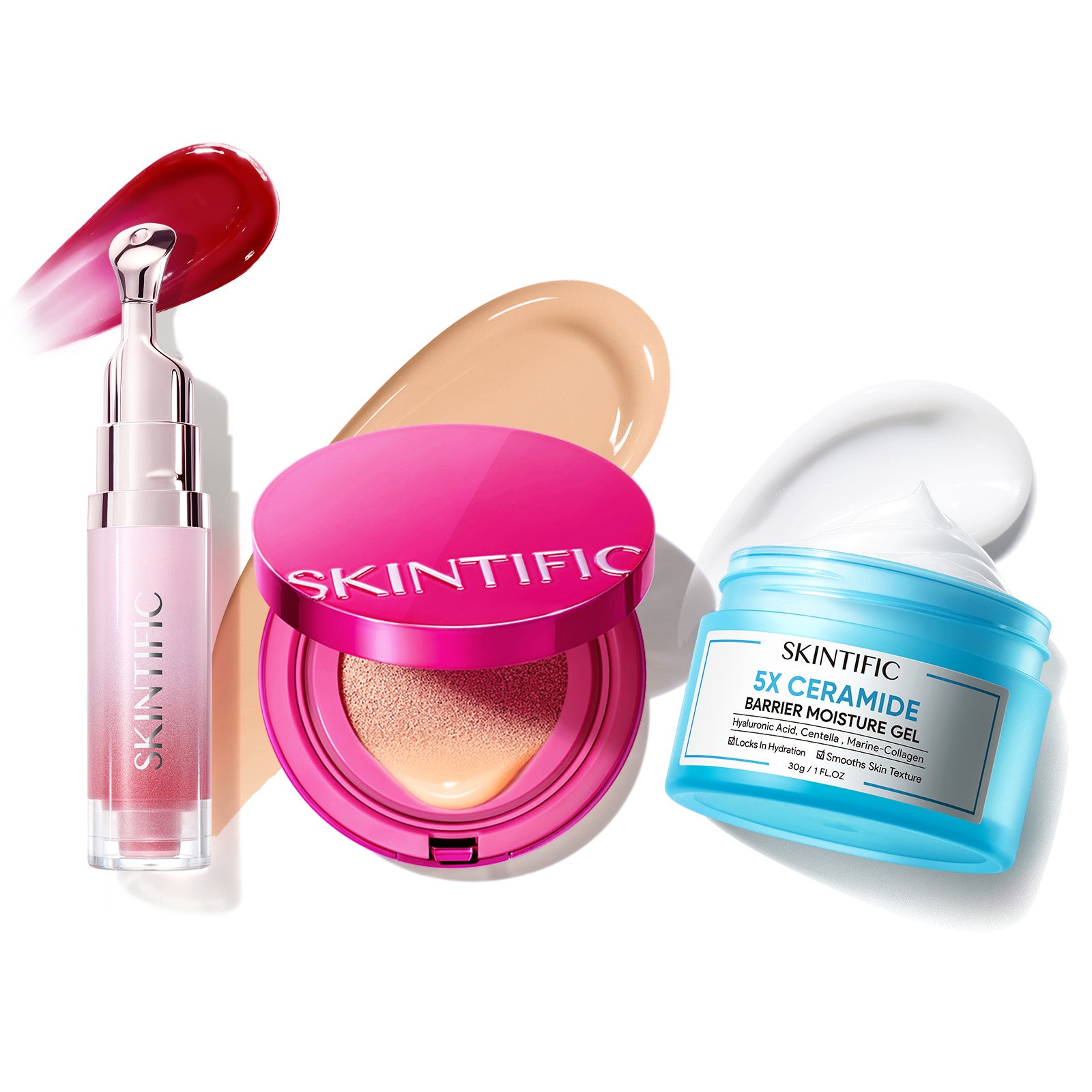 Lip Serum + Cover Cushion + 5X Ceramide Barrier