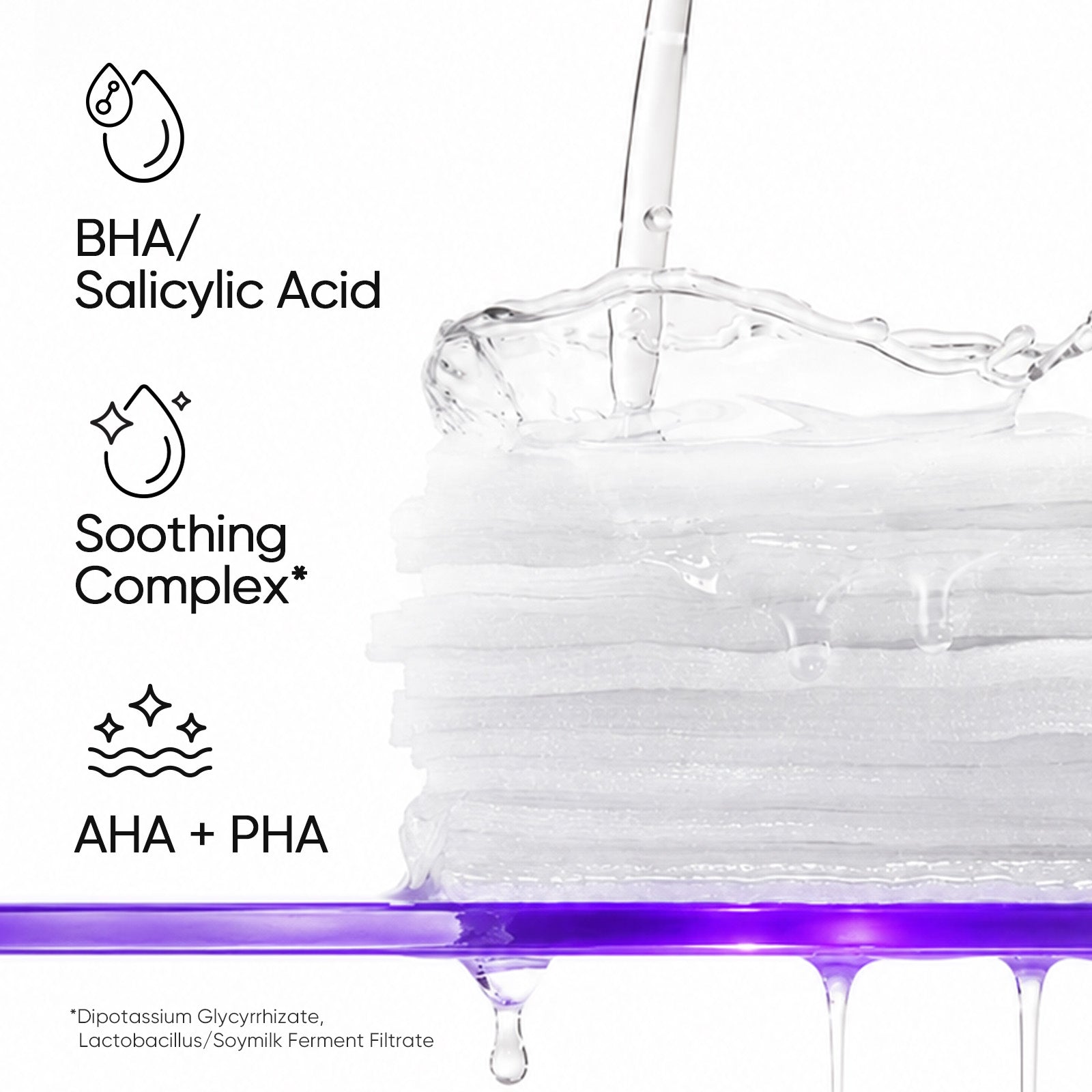 AHA BHA PHA Exfoliating Pads