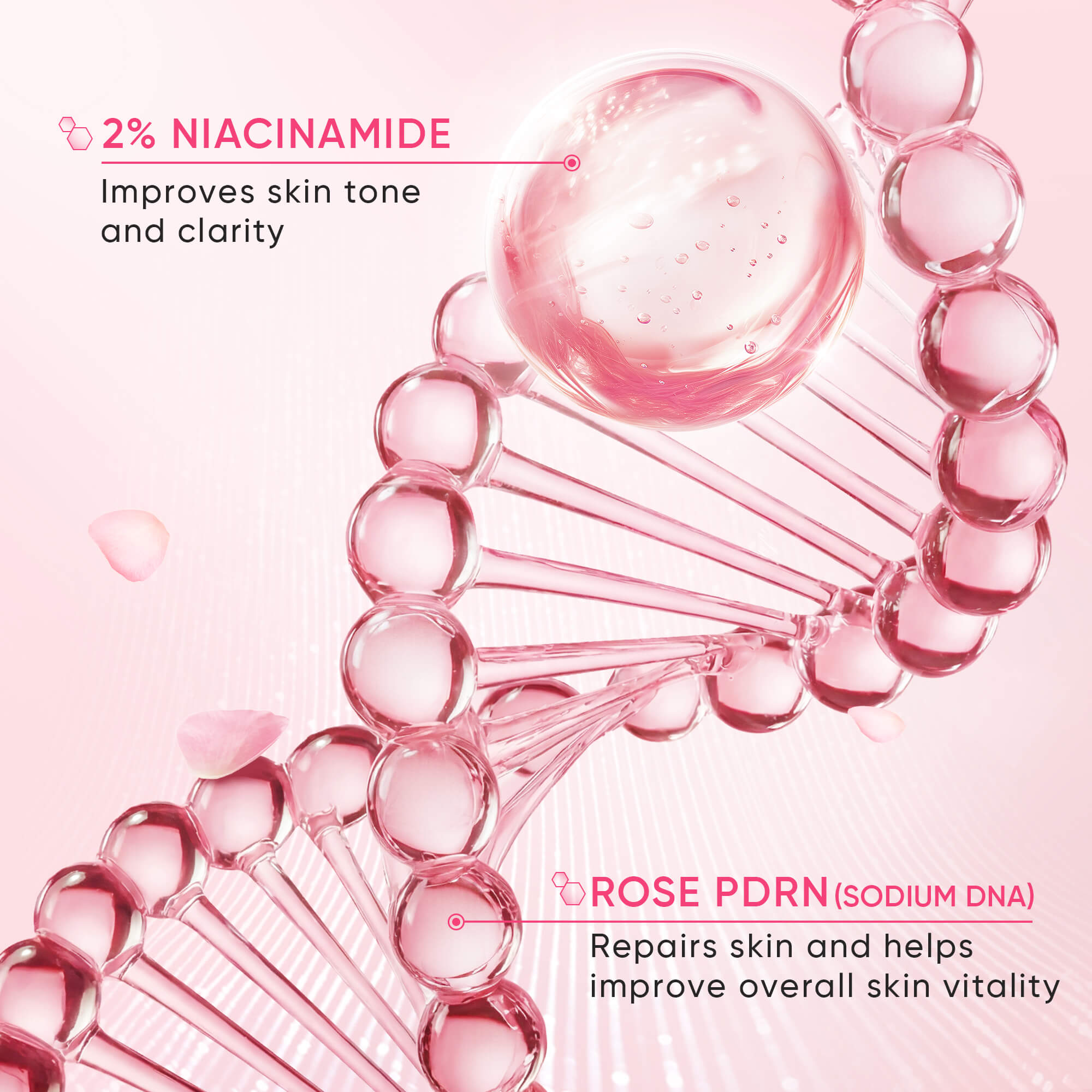 Rose PDRN Niacinamide Glow Boost Clay Stick