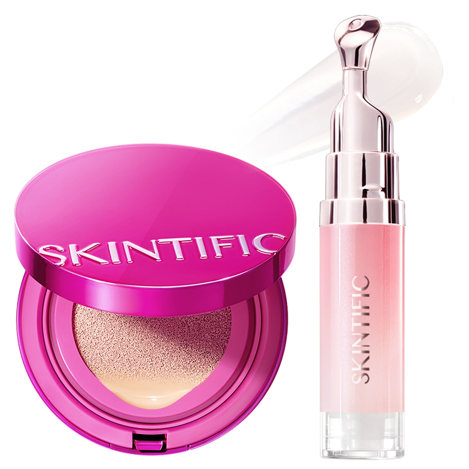 Glow Cushion & Peptide Lip Serum Set 2pcs