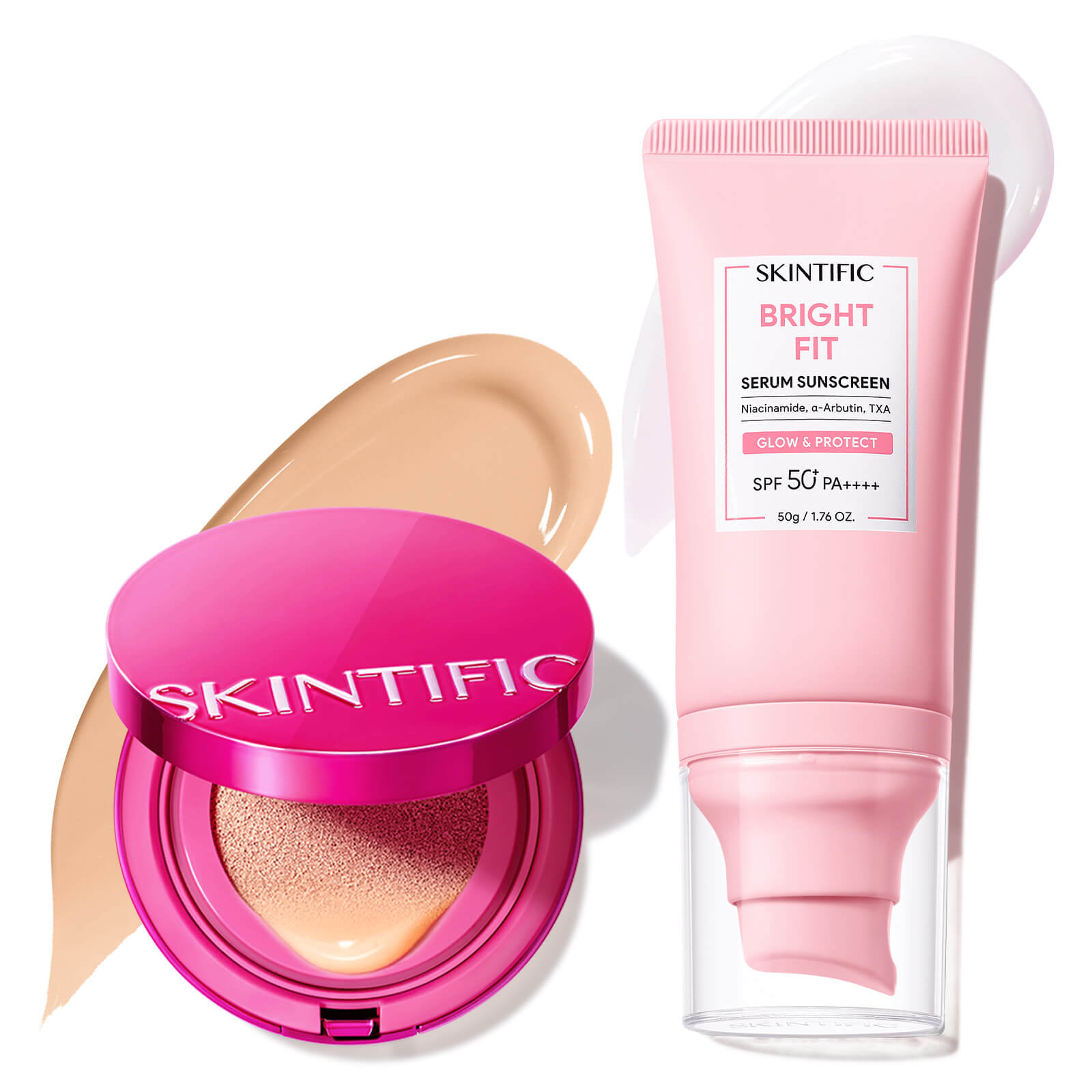 Brightening Sunscreen and Glow Cushion Set