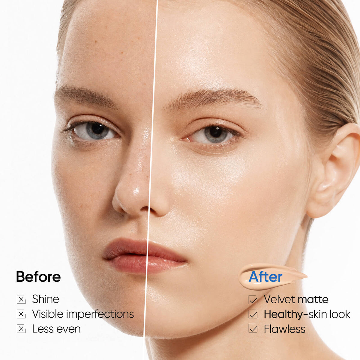 Mini Perfect Stay Velvet Matte Cushion Foundation with Chain