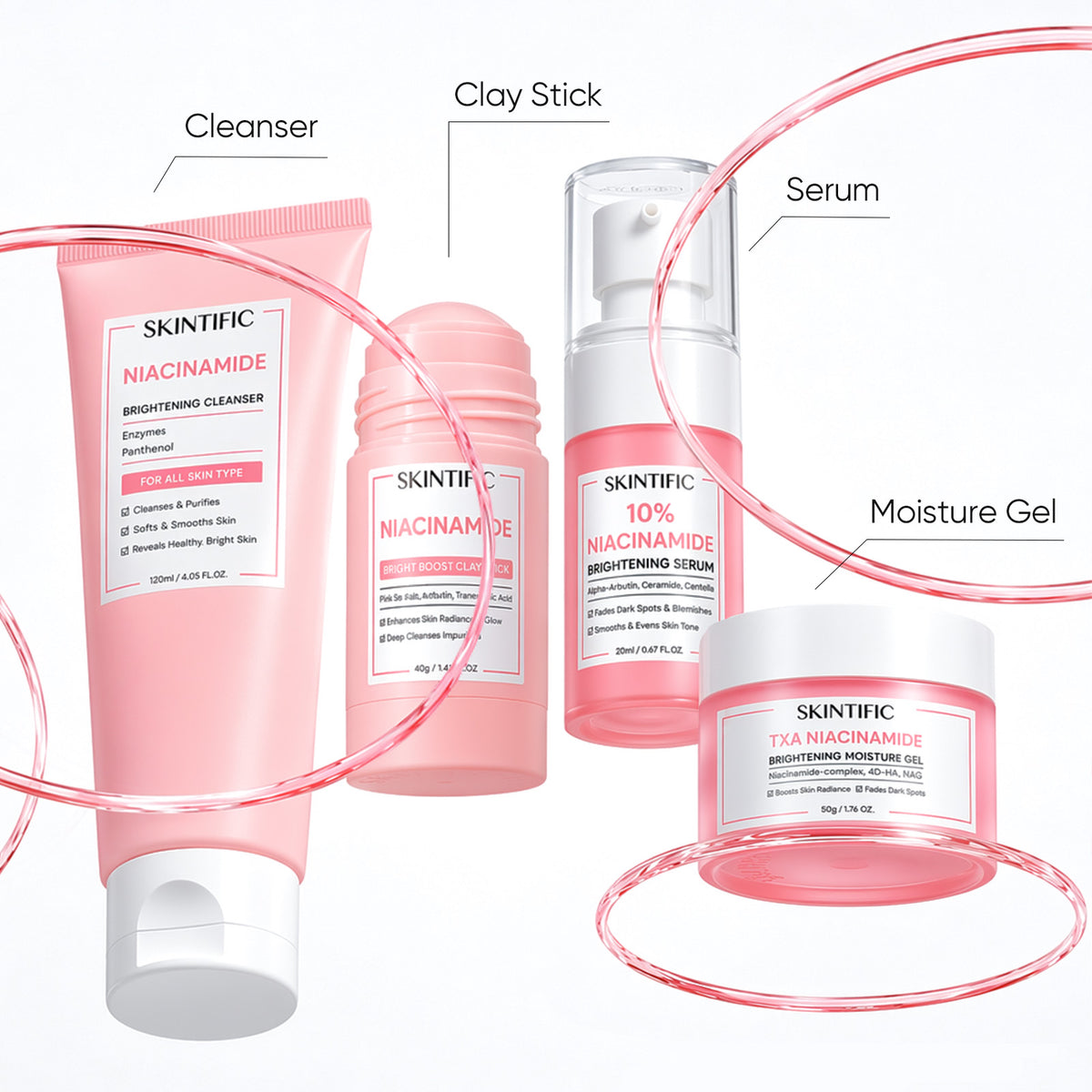 Niacinamide Brightening Set