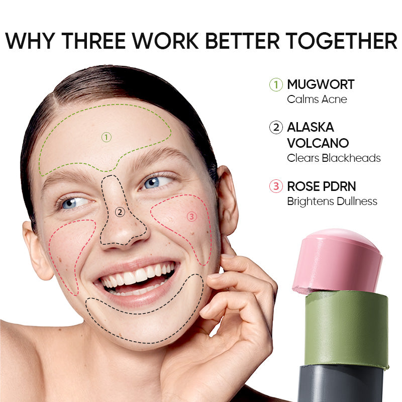 Pore Perfect Clay Stick Mask Set 3pcs