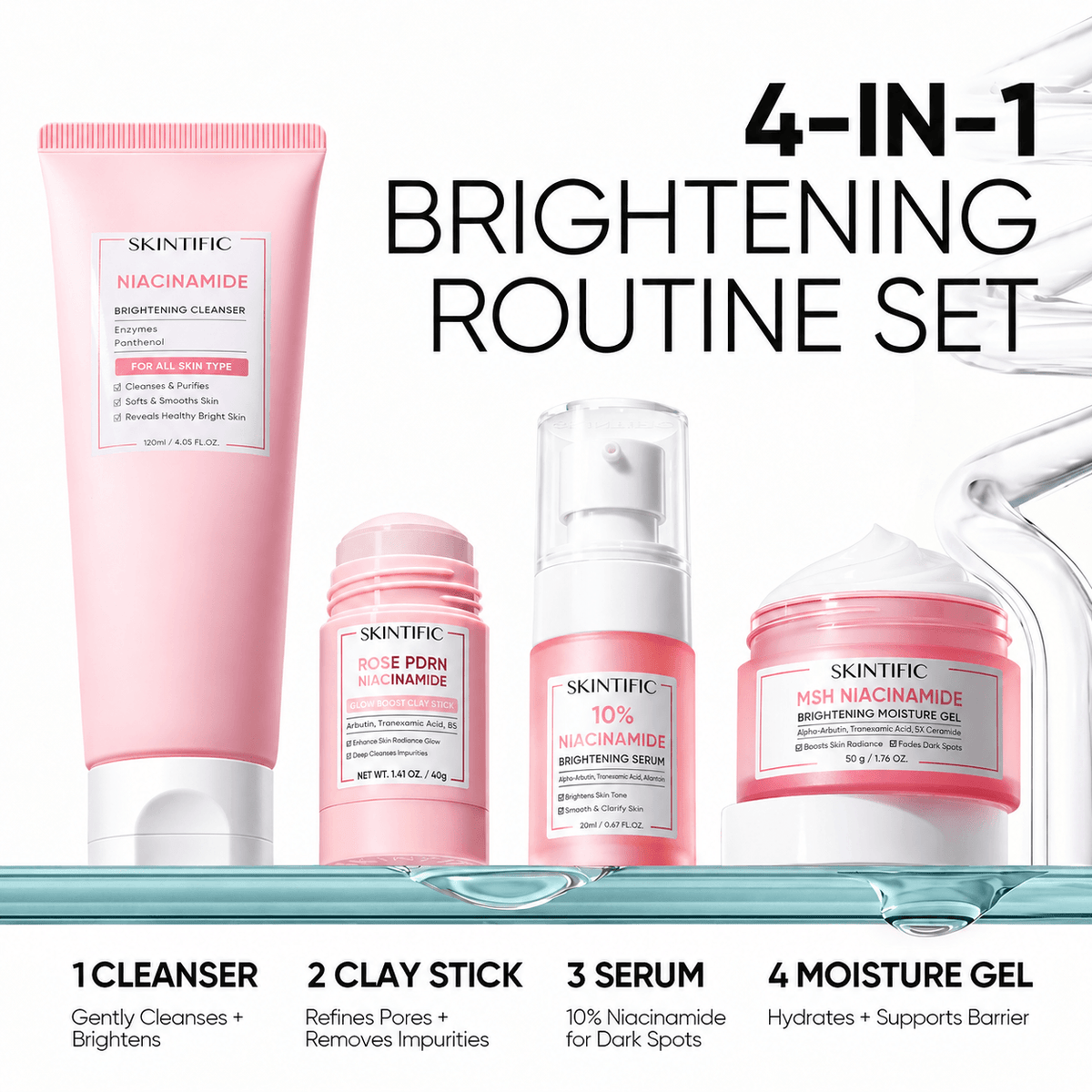 Niacinamide Brightening Set