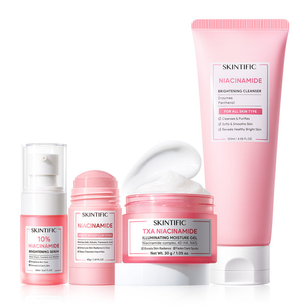 #Color_4-Step Complete Glow Routine