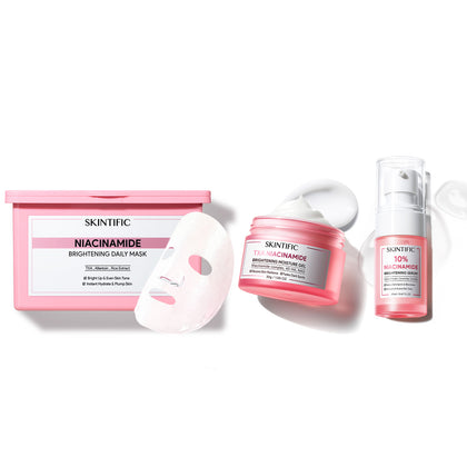 Niacinamide Glow Reset & Brightening Care Set 3pcs