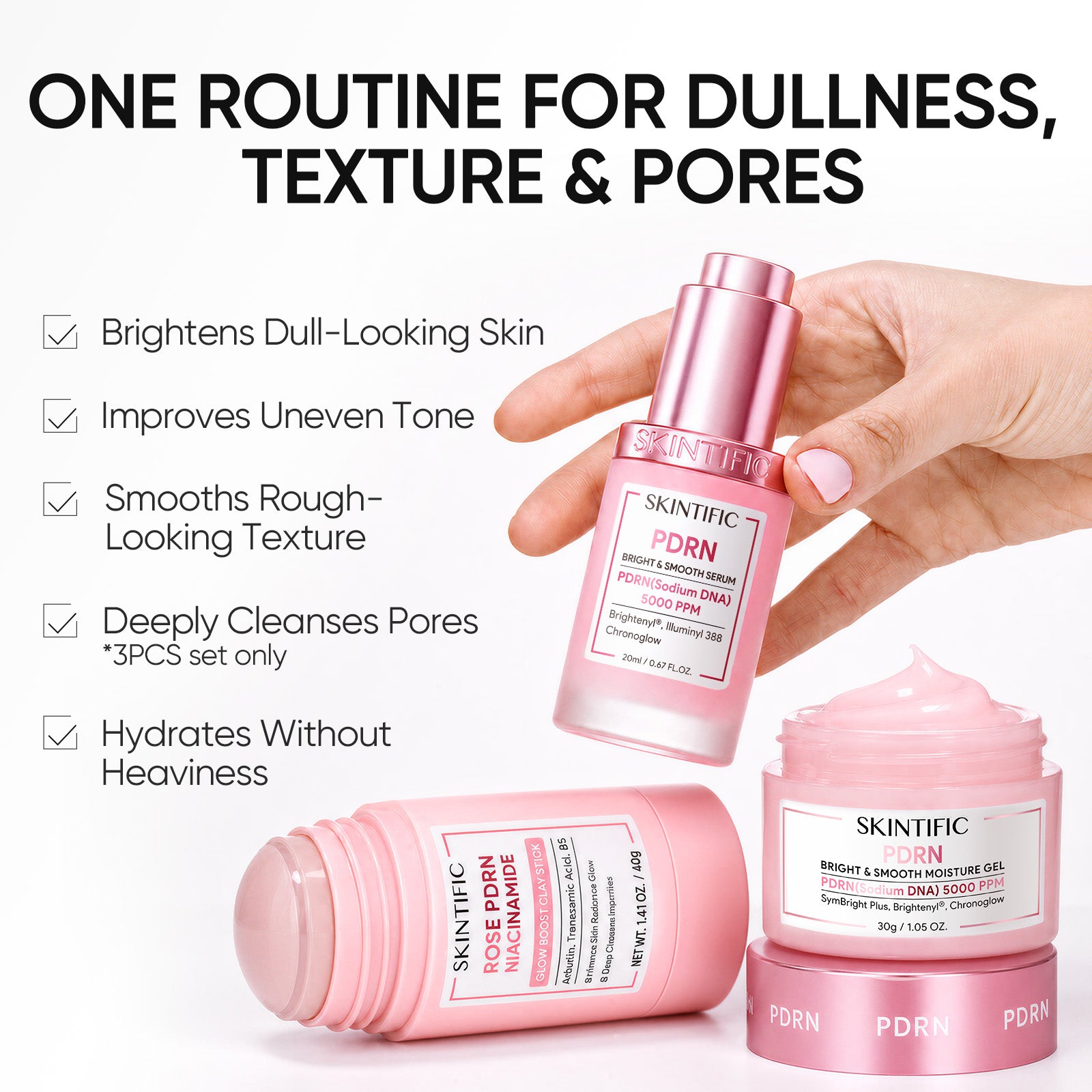 PDRN Bright & Smooth Glass Skin Set
