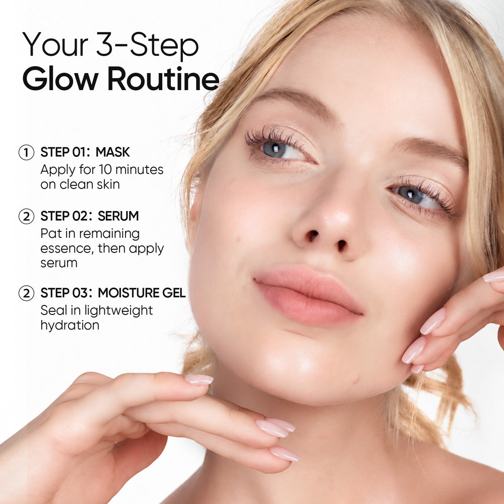 Niacinamide Glow Reset & Brightening Care Set 3pcs