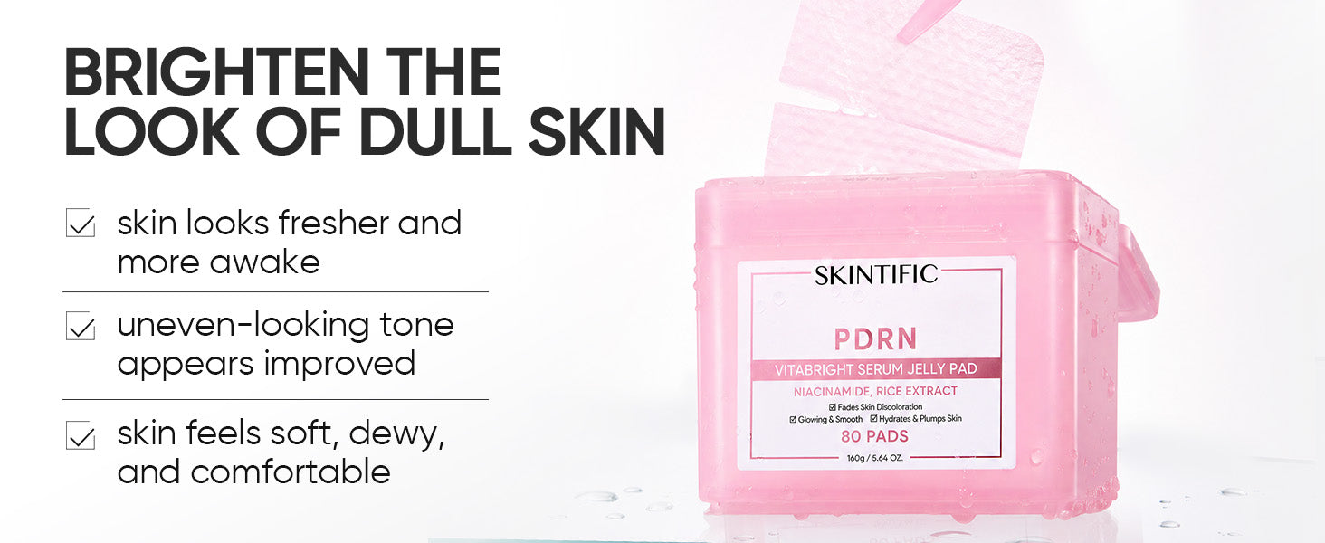 PDRN Vitabright Serum Jelly Pad (80 Pads)
