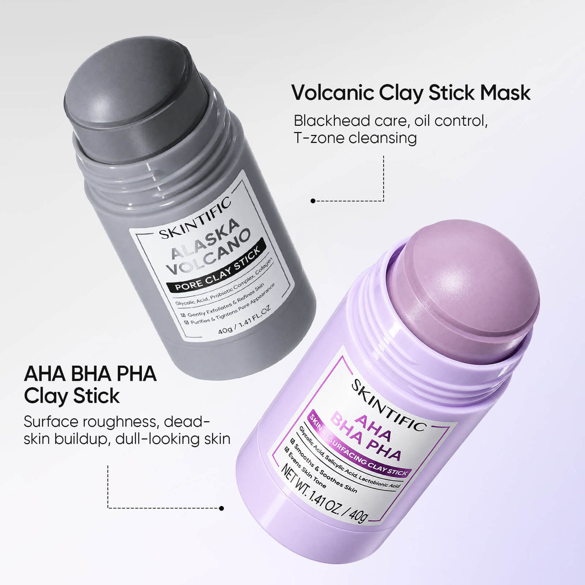 AHA BHA PHA Skin Resurfacing Clay Stick