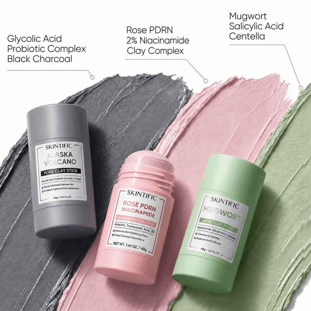 Pore Perfect Clay Stick Mask Set 3pcs