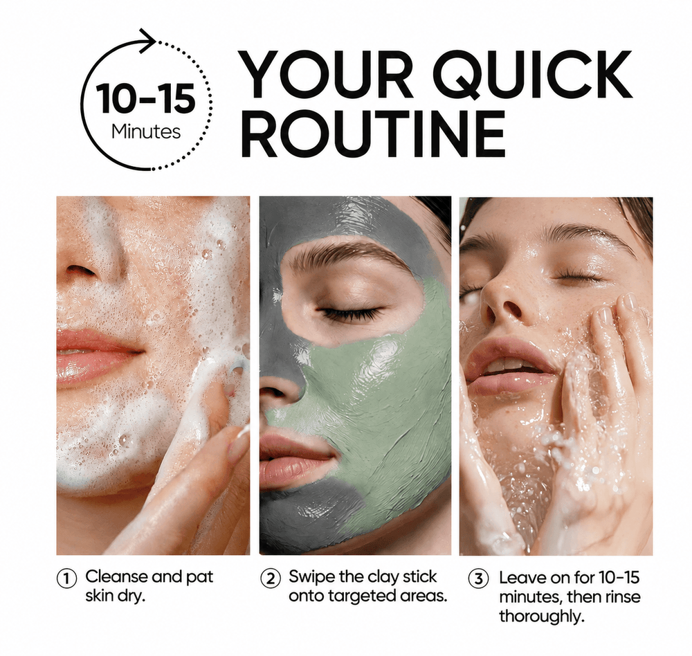 Pore Perfect Clay Stick Mask Set 3pcs
