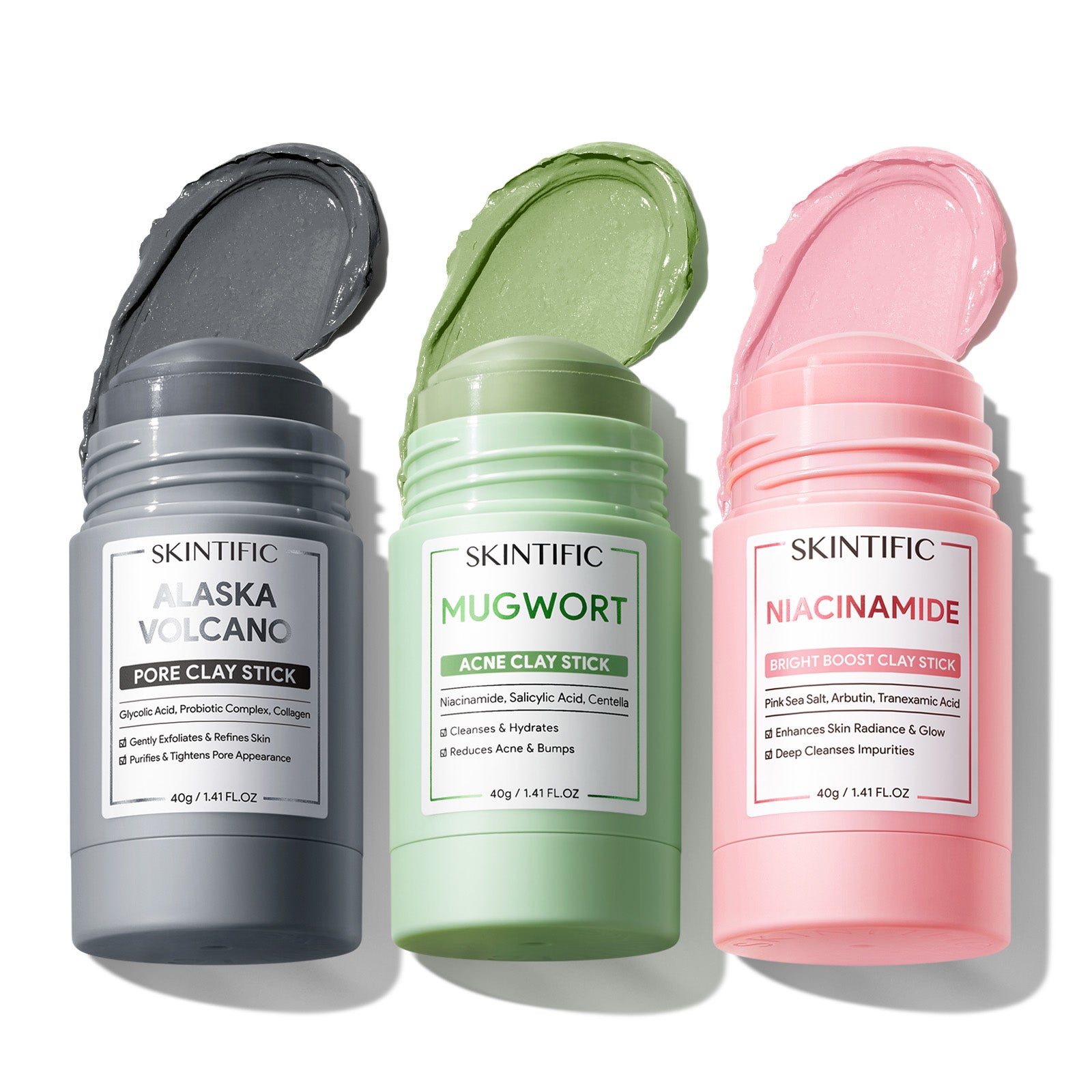 Pore Perfect Clay Stick Mask Set 3pcs