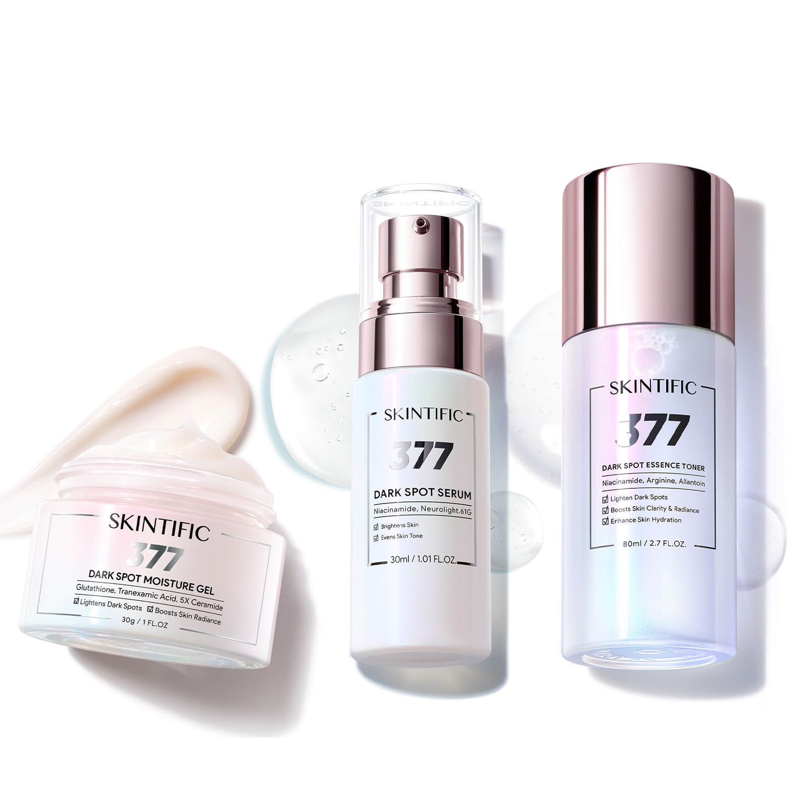 377 Dark Spot Brightening Routine Set