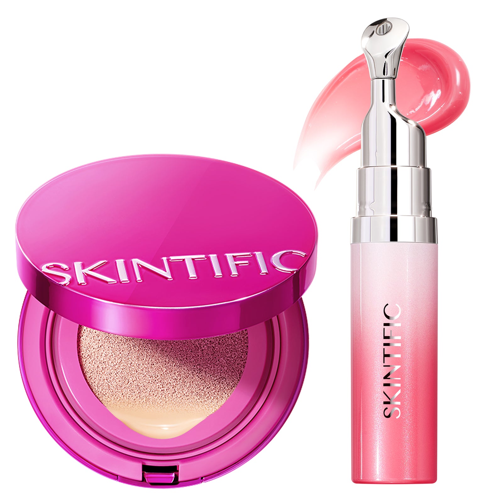 Glow Cushion & Peptide Lip Serum Set 2pcs