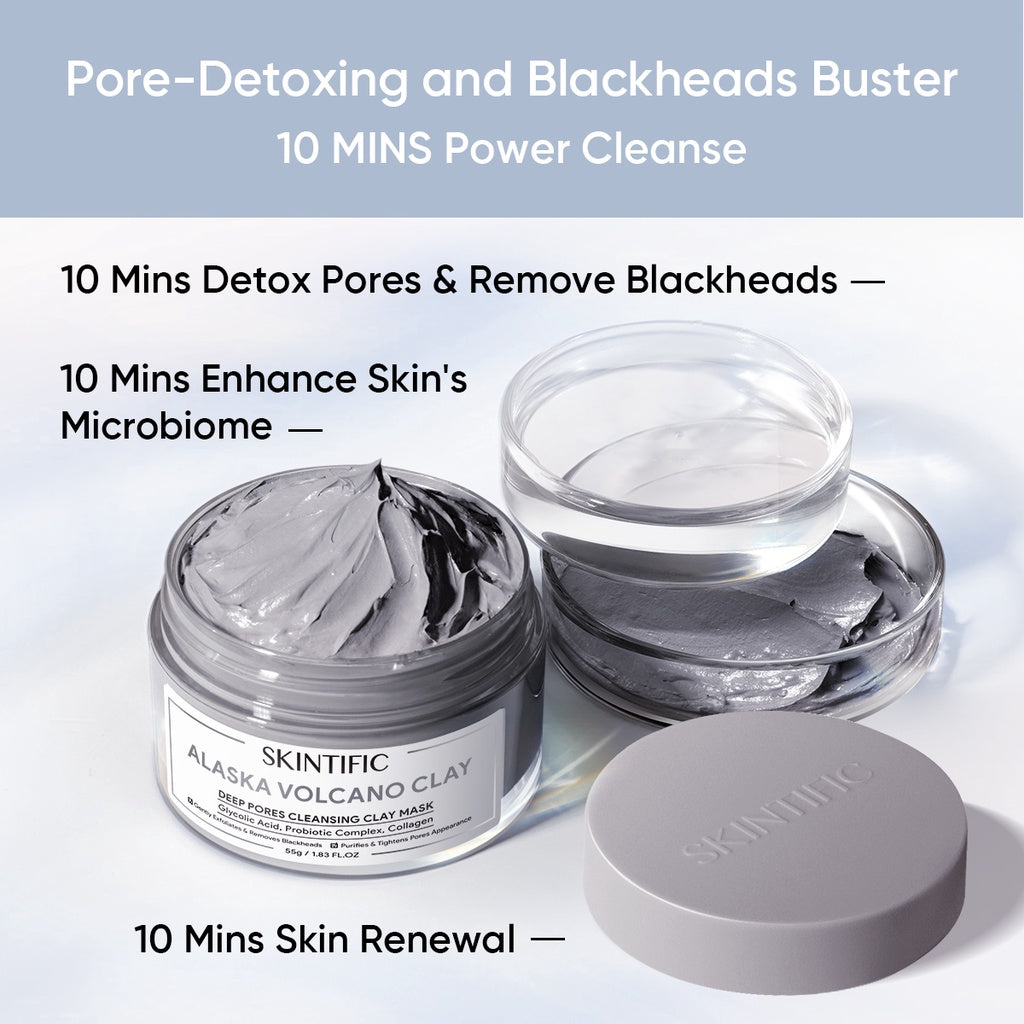 Alaska Volcano Clay Deep Pores Cleansing Clay Mask